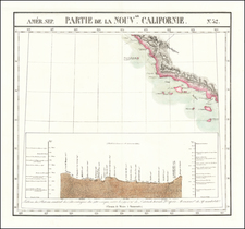 California Map By Philippe Marie Vandermaelen