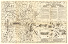 Kansas, Nebraska, Colorado, Utah, Colorado, Idaho, Montana, Utah and Wyoming Map By Rand McNally & Company