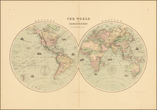 World Map By J. David Williams