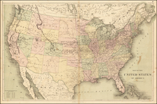 United States Map By J. David Williams