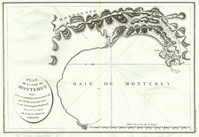 California Map By Jean Francois Galaup de La Perouse