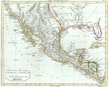 South, Texas, Southwest and California Map By Fratelli Bordiga