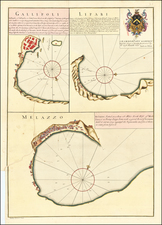 Southern Italy Map By Andrew Elton  &  Bishop Roberts