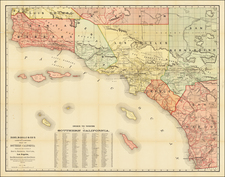 California Map By Rand McNally & Company