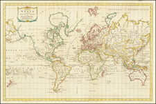 World Map By Thomas Kitchin