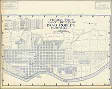 Other California Cities Map By Thomas Brothers