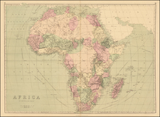 Africa Map By J. David Williams