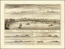 The Prospect of the Negroes Town of Rufisco (with views of Cape Verde and Goeree Island)