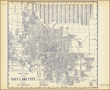 Utah and Utah Map By Thomas Brothers