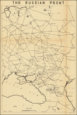 Russia, Ukraine, Balkans and Central Asia & Caucasus Map By C. P. D.