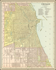 Illinois and Chicago Map By People's Publishing Co.