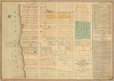 New York City Map By John Bute Holmes