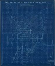 Nevada Map By J. T. McWilliam