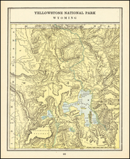 Rocky Mountains Map By George F. Cram