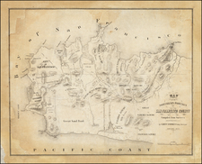 California and San Francisco & Bay Area Map By Clement Humphreys  &  Alexander Zakreski