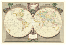 World Map By James Whittle  &  Robert Laurie