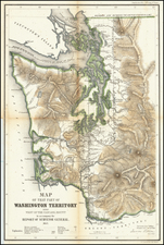 Washington Map By General Land Office