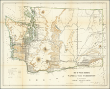 Washington Map By U.S. General Land Office
