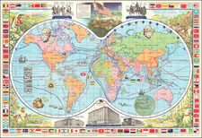 World and Pictorial Maps Map By McCormick & Company