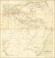 Map of a portion of Somaliland