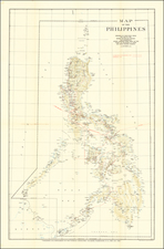 Philippines Map By National Geographic Society