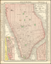 New York City Map By Rand McNally & Company