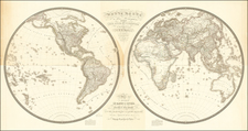 World Map By Adrien-Hubert Brué
