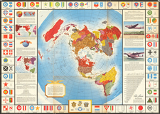 World and World War II Map By Alcoa Map Department