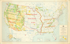 United States Map By U.S. Geological Survey
