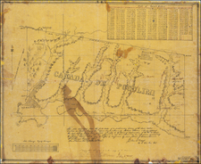 California Map By John Coffee Hays