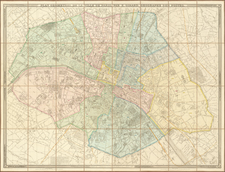 Paris and Île-de-France Map By Xavier Girard