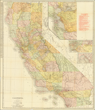 California Map By Rand McNally & Company