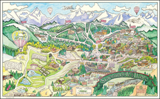 Colorado, Colorado and Pictorial Maps Map By James Giattino