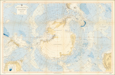 Polar Maps Map By U.S. Hydrographical Office