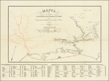 Brazil Map By J. Martin