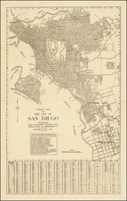 San Diego Map By Rodney Stokes