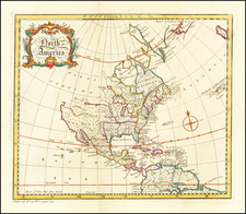 North America Map By John Gibson