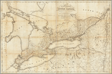 Canada Map By James G. Chewett / Samuel Maverick