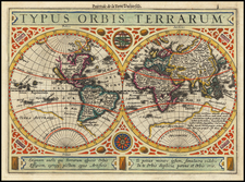 World Map By Henricus Hondius / Jan Jansson