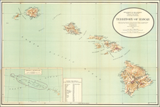 Hawaii and Hawaii Map By U.S. General Land Office