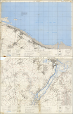 France and World War II Map By War Office