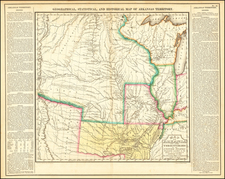 Arkansas, Texas, Midwest, Plains, Missouri, Southwest and Rocky Mountains Map By Henry Charles Carey  &  Isaac Lea