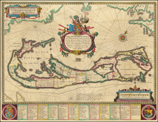 Bermuda Map By Willem Janszoon Blaeu