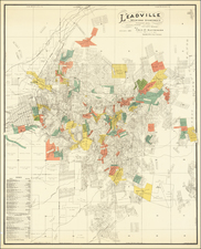 Colorado and Colorado Map By Charles F. Saunders