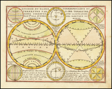 World and Celestial Maps Map By Jacques Chiquet