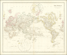 World Map By John Arrowsmith