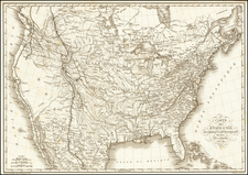 United States Map By Pierre  Alexandre Tardieu