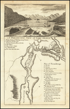 New York State Map By J. Hinton