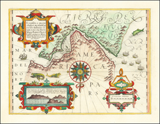 Polar Maps, Argentina and Chile Map By Gerard Mercator