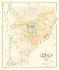 Australia Map By John Arrowsmith